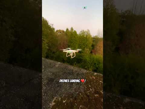 Drones landing 🛬🥰