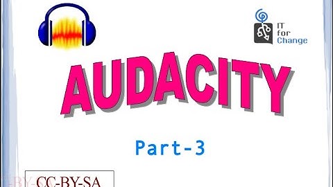 Audacity tutorial - Part 3 - Amplification, Removing background noise and Echo effect