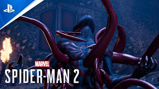 Marvel's Spider-Man 2 Red Symbiote Superior Suit Vs Kraven Gameplay