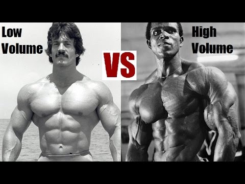 HIGH VOLUME VS LOW VOLUME TRAINING: How To Maximize Muscle Gains?