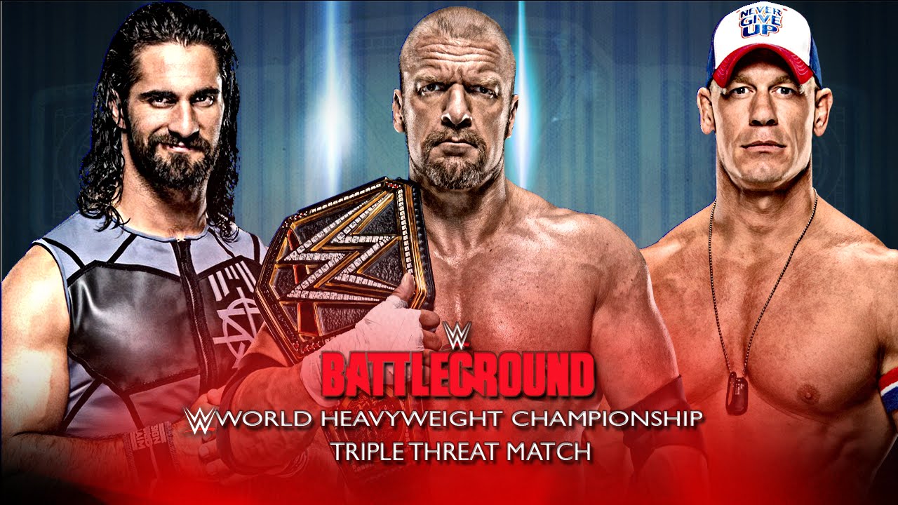 COMO HACER UN MATCH CARD DE WWE BATTLEGROUND 2016 - FUENTES EDITIONS ...