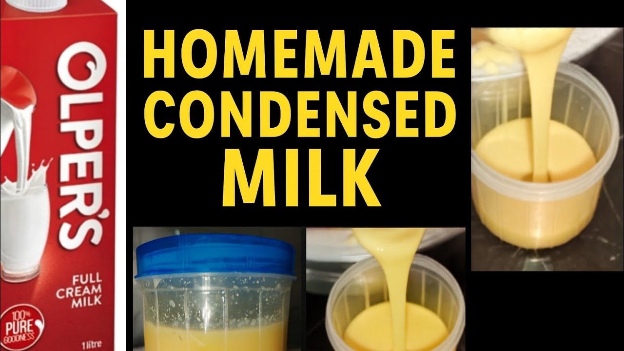 Homemade Condensed Milk Recipe | How To Make Condensed Milk Recipe | By kitchenwithrani-ansr