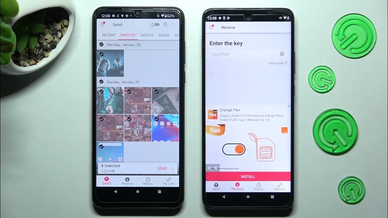 How to Transfer files from Motorola Moto G Pure to an Android Device