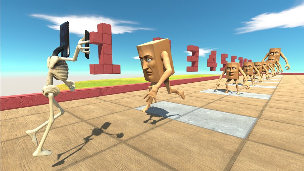 Мемы Brainrot Animals Кто может пройти 9 уровней Te Te Te Sahur в ARBS?