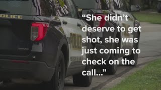 Neighbors react as officer recovers from being shot while responding to domestic violence dispute