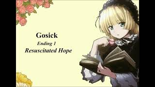 gosick ed1 Resuscitated Hope Lyrics Resimi