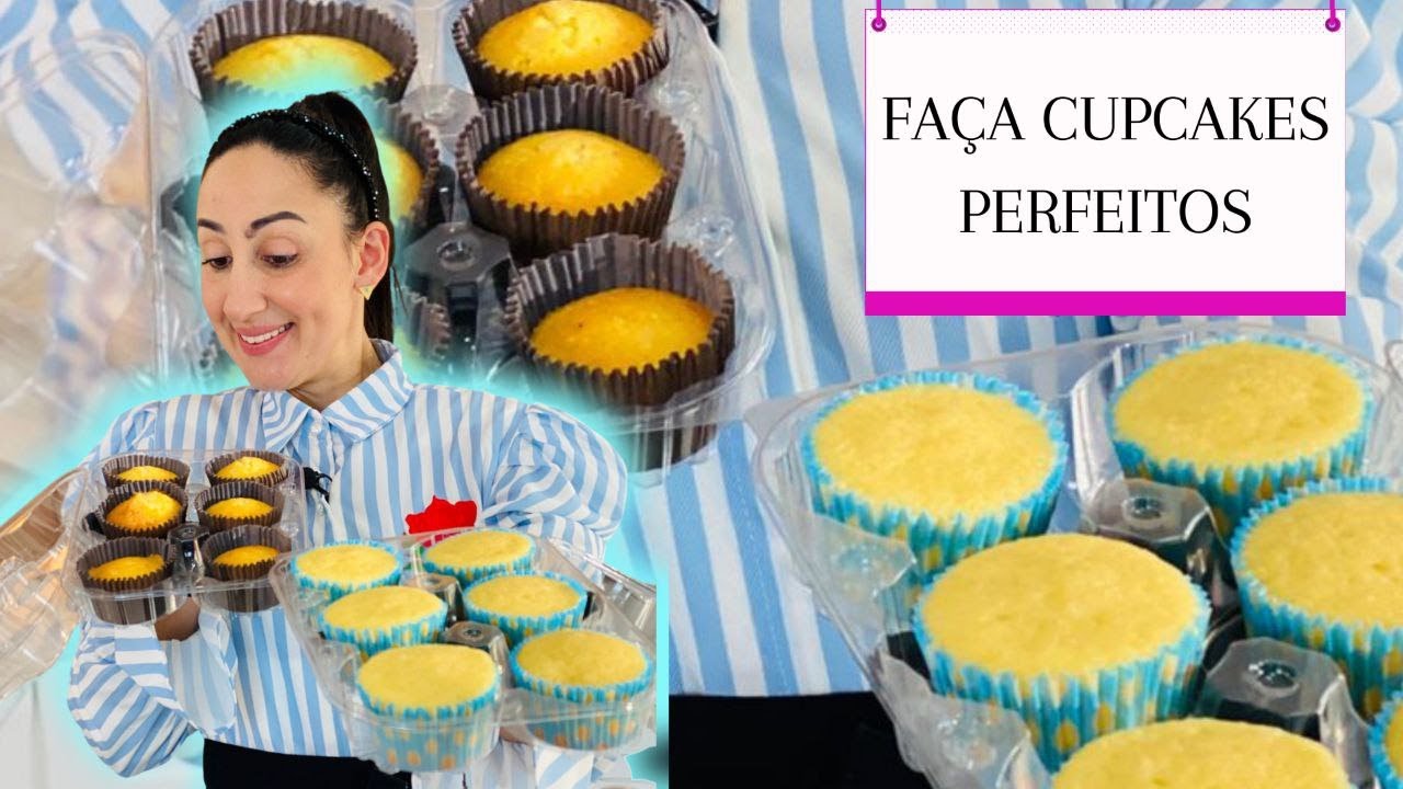Os erros que te impedem de produzir cupcakes perfeitos!