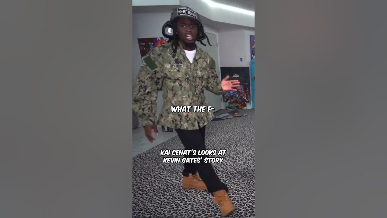 Kai Cenat Looks At Kevin Gates Story 😭 YouTube