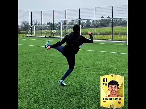 Tutorial do chute colocado do Yamal☠️🚀 #eafc25 #fifa #eafc24 #eafcmobile #fifamobile #fifa #shorts