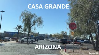 Driving to Walmart and Home Depot in Casa Grande, Arizona