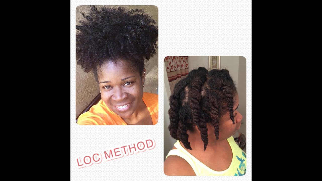 Natural Hair LOC Method Chunky Twist May 2015 YouTube
