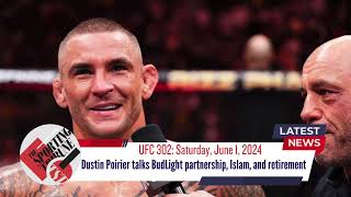 UFC’s Dustin Poirier talks about his Bud Light partnership and responds to Makhachev’s comments