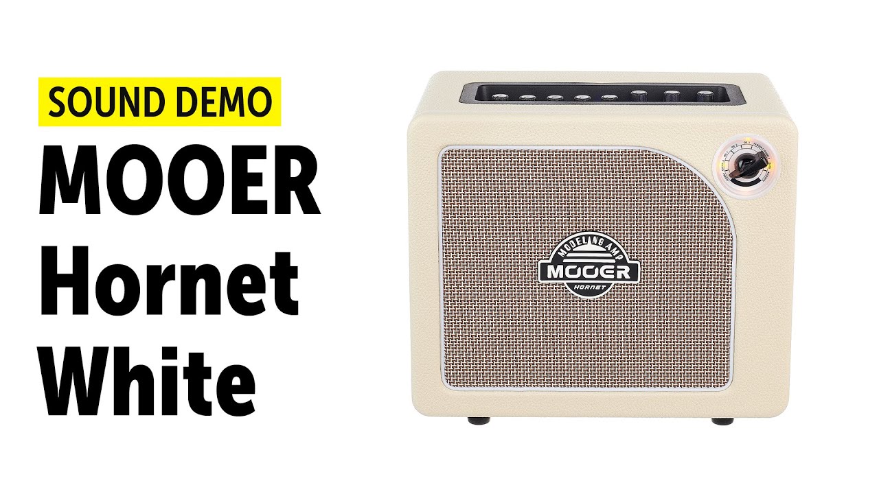 MOOER Hornet White - Sound Demo (no talking) - YouTube
