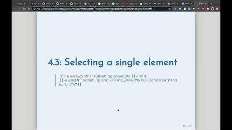 Advanced R Book Club: Chapter 4: Subsetting (2020-08-25) (advr03)