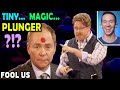 Magician REACTS to Jon Armstrong TINY PLUNGER on Penn and Teller FOOL US