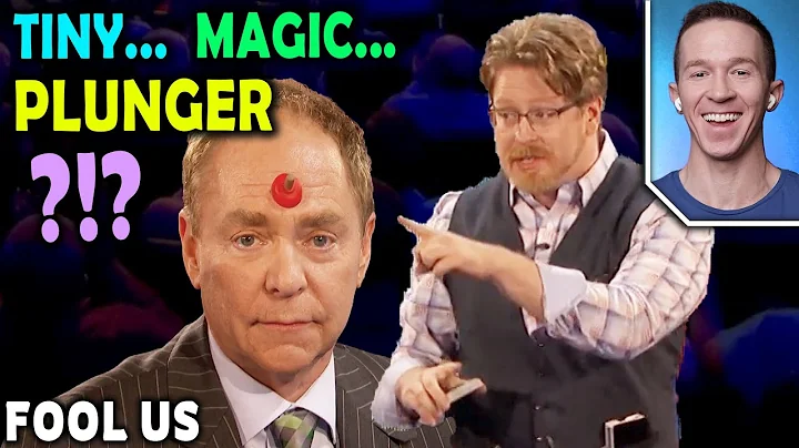 Magician REACTS to Jon Armstrong TINY PLUNGER on P...