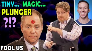 Magician REACTS to Jon Armstrong TINY PLUNGER on Penn and Teller FOOL US
