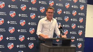 GM Chris Albright says summer window started slow but club is pleased with the 2 adds