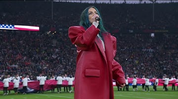 Norma Jean Martine Performs the National Anthem at the Berlin Game