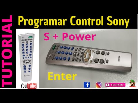 Control remoto universal para todas las TV Sony  