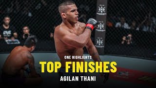 Agilan Thani's Top Finishes | ONE Highlights
