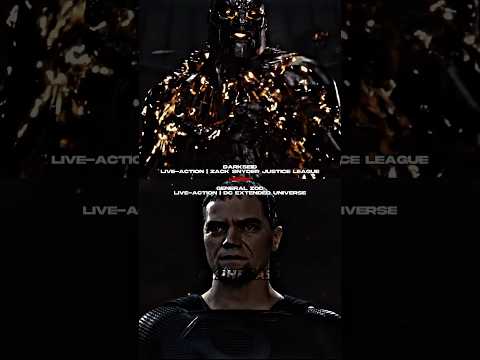 Darkseid (LIVE-ACTION | ZSJL) vs General Zod (LIVE-ACTION | DCEU)