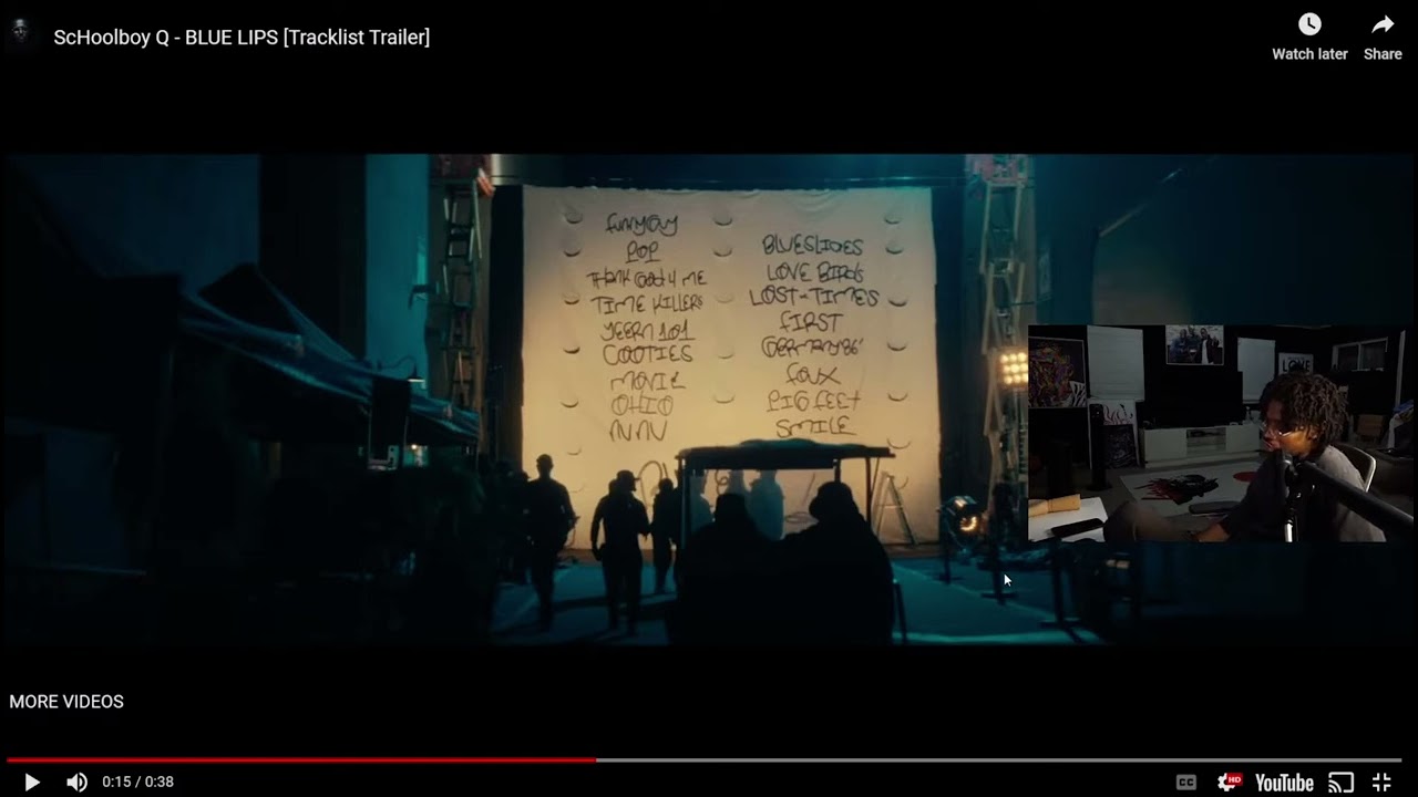 THE CEEMAN Reacts To ScHoolboy Q - BLUE LIPS [Tracklist Trailer]