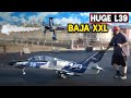 XXL Baja Hobby L39 3.5m Flown by Bubba at Woodland Davis Aeromodellers