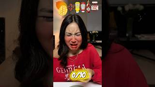 Weird Combo Mango And Tabasco Nutella Mustard Ketchup