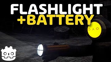 Flashlight With Battery - Godot 4.3 Tutorial
