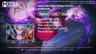 Loading Screen Mobile Legend Versi Jedag Jedug x Ccp Lirik Lagu || Hero Dyroth