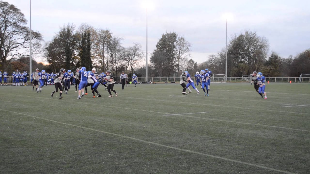 MMU ball rip & steal TD vs Keele 24/11/13