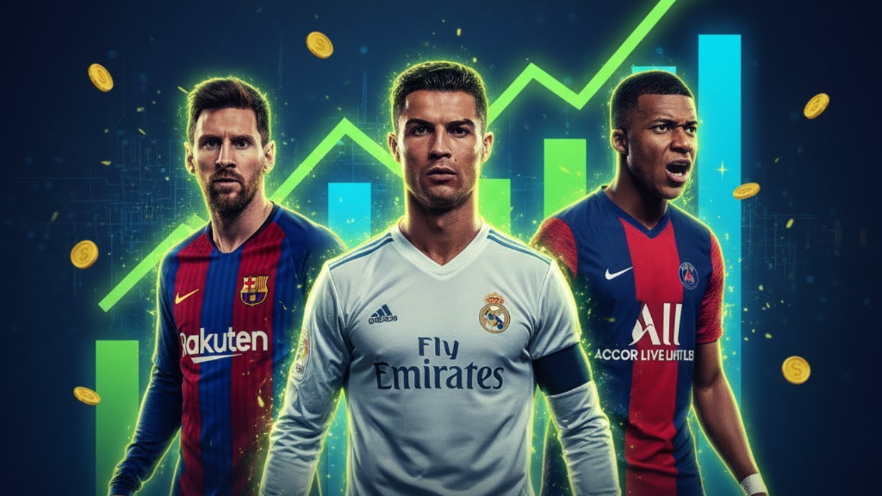 Football Salaries 2013–2025: Messi vs Ronaldo vs Mbappé — The SHOCKING Rise (Data Visualization)