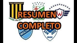 RESUMEN COMPLETO | LFPB-Fecha 1 | Cochabamba Online