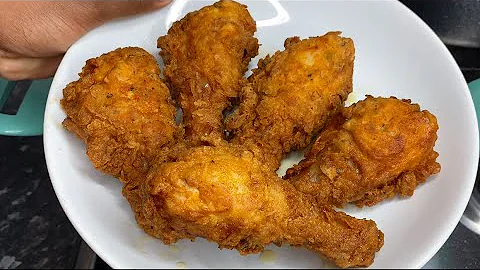 Super Crispy Crunchy but Soft Inside Fried Chicken