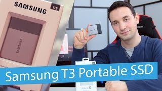 Samsung Portable SSD T3 Review - Smallest Portable SSD with V-NAND Technology