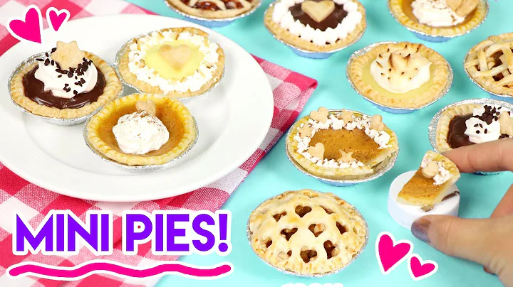 Delight in Mini Pies! Pumpkin, Apple, Banana Cream, and More!