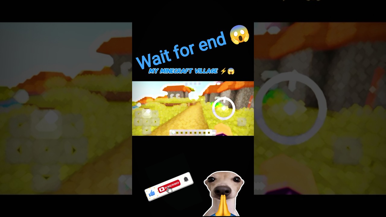 Minecraft my new village 😊👍🏻 