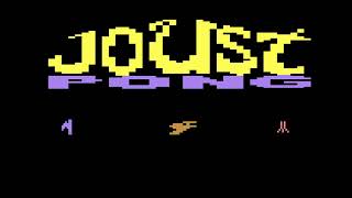 Atari 2600 Gameplay - JoustPong (Homebrew)