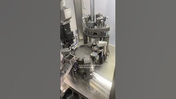 Capsule Filling Machine NJP-400C + Capsule Polisher #pharmaceutical #capsulefillingmachine #factory