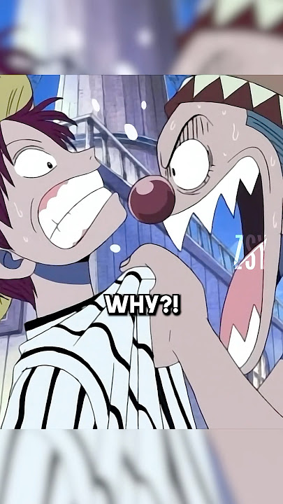 Shanks saved Buggy and he hates him for it 🤣