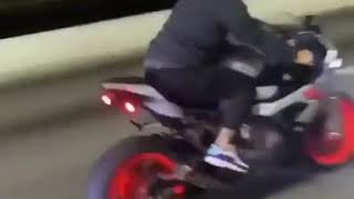 BMW bike rider