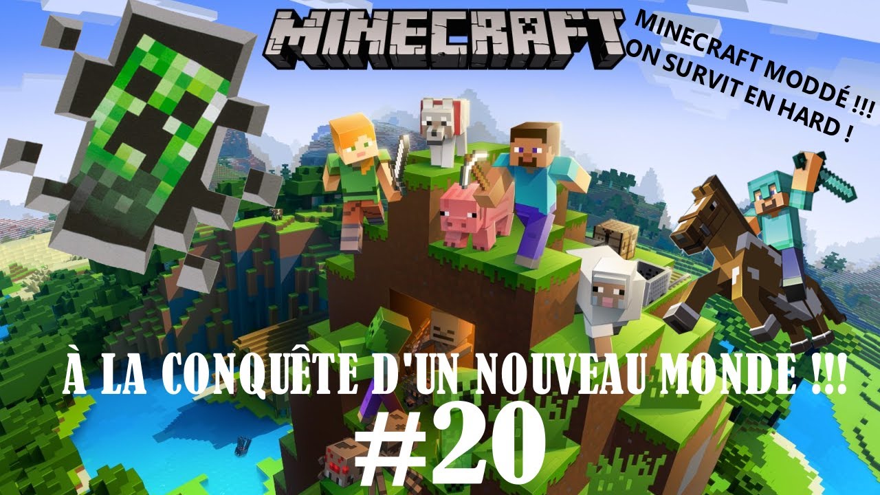 Un oeuf de creeper ? | Rediffusion Minecraft moddé du 14/03/2023 - YouTube
