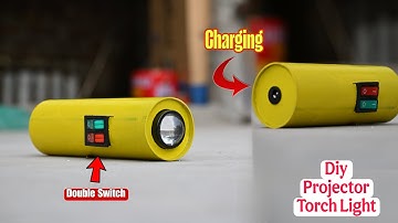 How To Make A Most-Powerfull Torch Light Making At Home | Diy Super Power Torch Light