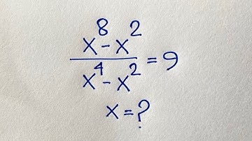 Germany | Can You Solve? | A Nice HARVARD Entrance Exam Question : X=?