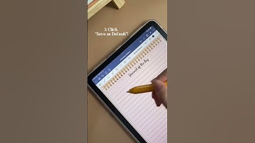 Goodnotes Tip Part 5-How to set a default text in Goodnotes! #ipadtutorial #ipadnotes #digitalnotes