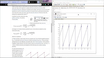 Compose Square, Triangle and Sawtooth wave using sine wave on Scilab.