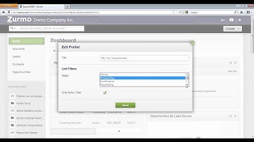 Zurmo Screencast - Homepage