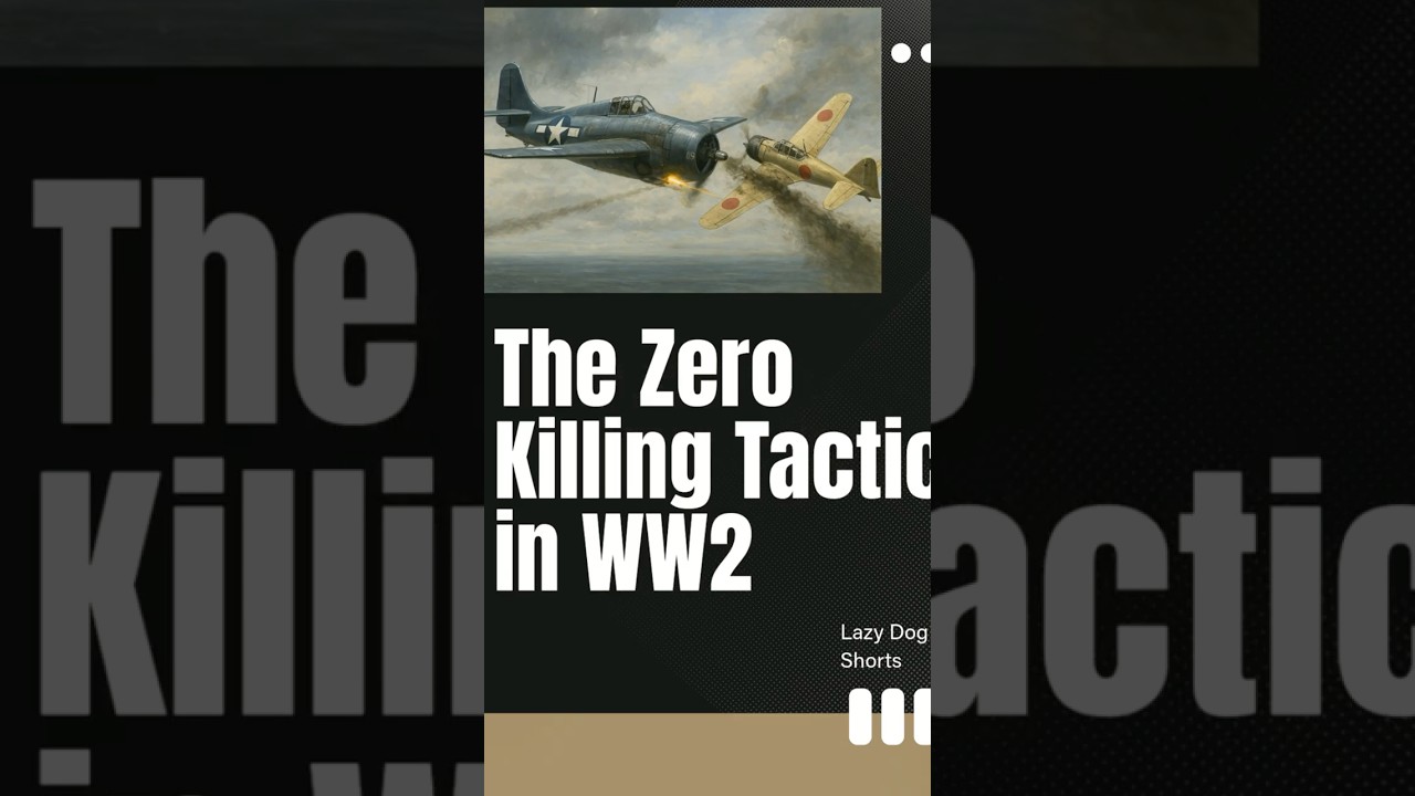Zero Fighter vs Wildcat: US Navy's Dogfight Tactics #shorts