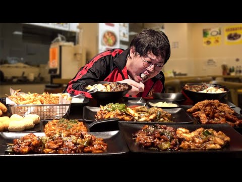 감스트 <strong>치킨집</strong> 전메뉴 먹방!!